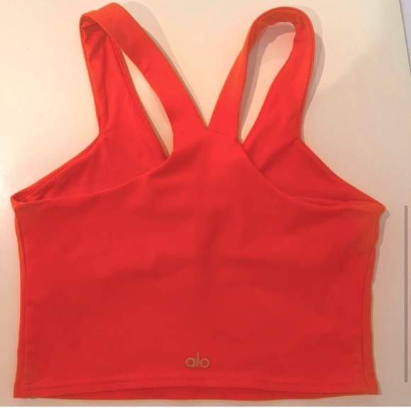Alo yoga real bra - orange - medium - Picture 2 of 2